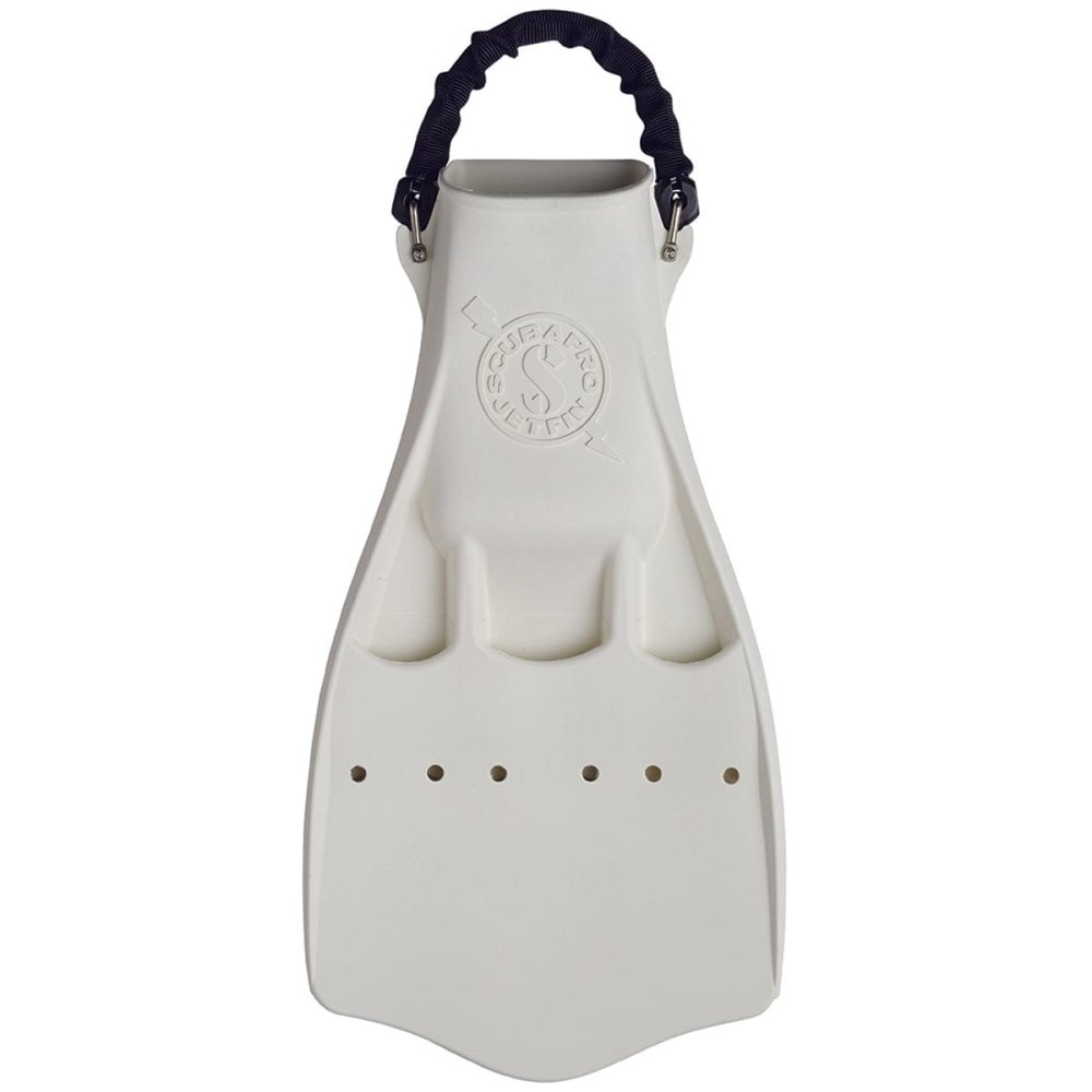 Scubapro Jet w/Spring Heel Strap Diving Fin - White - 5