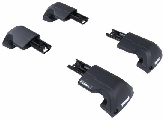 Thule Edge Flush Rail - BLACK - Thule Edge Flush Rail - BLACK - 1