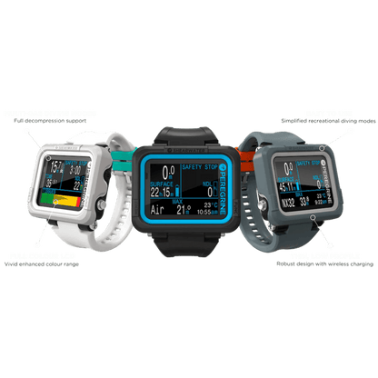 Shearwater Peregrine Computer - Black/Blue - 2