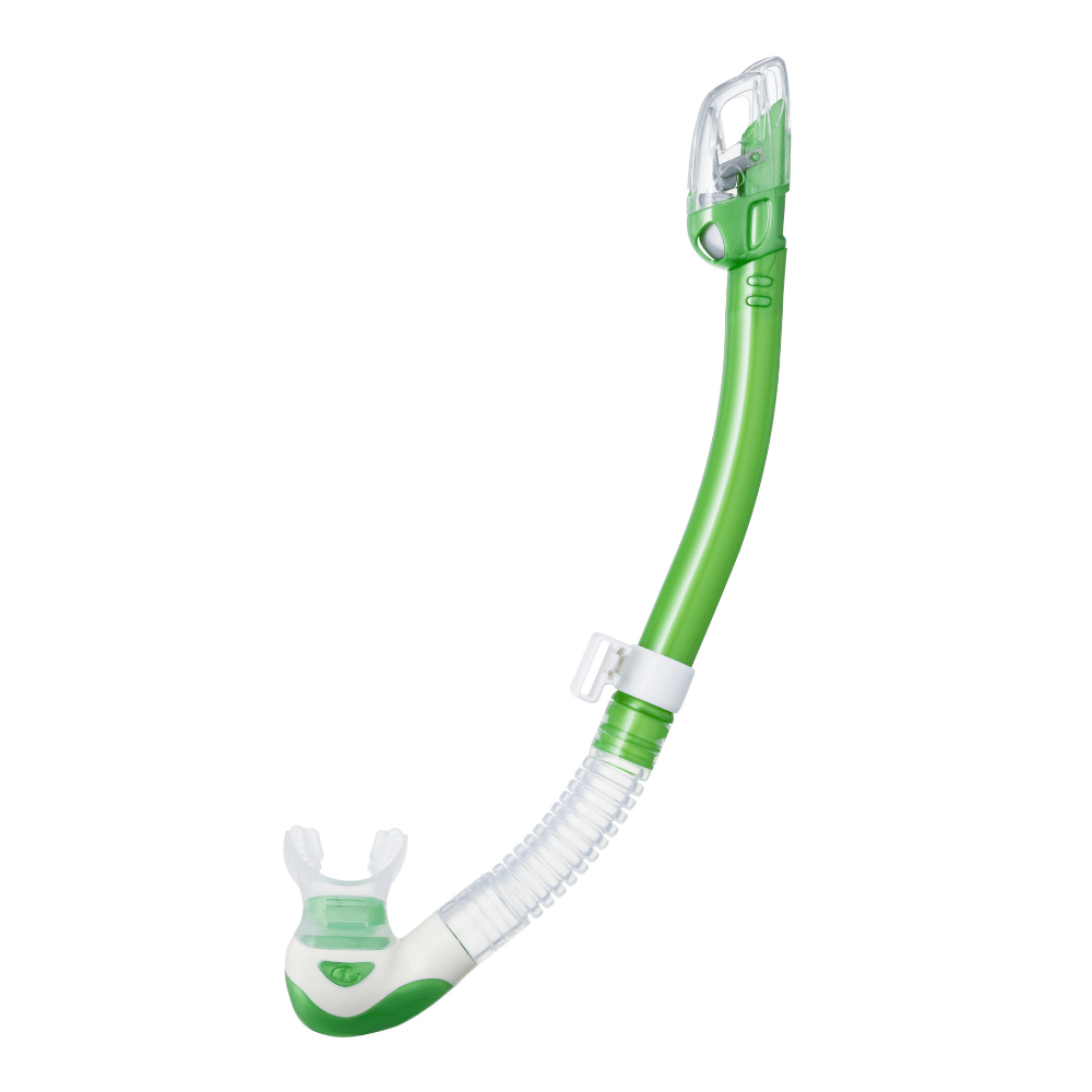 Tusa Hyperdry Elite II Snorkel - Ocean Green - 11