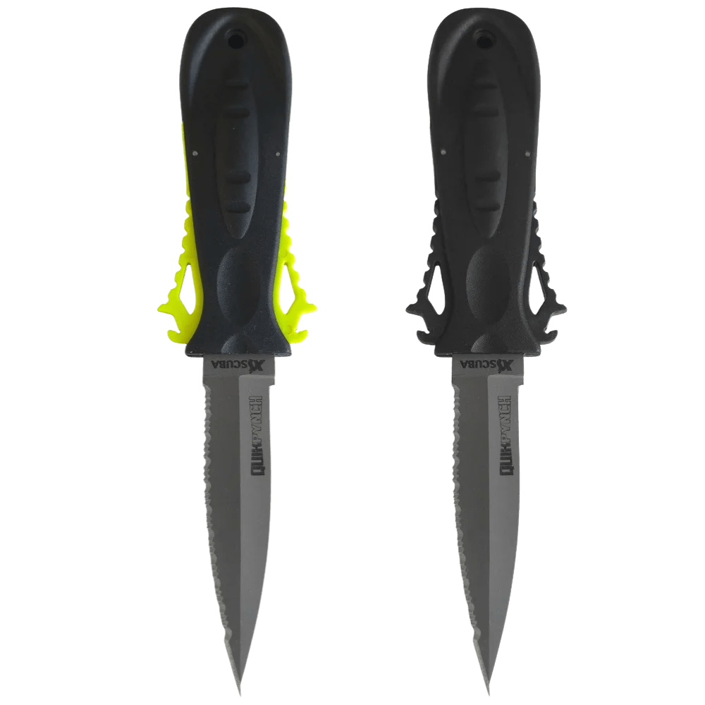XS Scuba QuikPynch Knife Titanium - Gray - 7