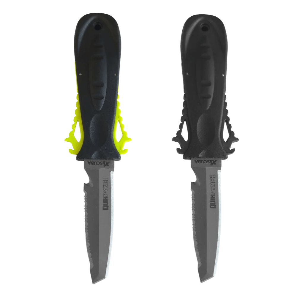 XS Scuba QuikPynch Knife Titanium - Gray - 8