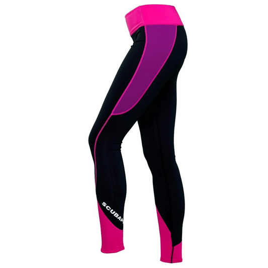 Scubapro Womens UPF 80 Rashguard Legging Pants - Teal - 1