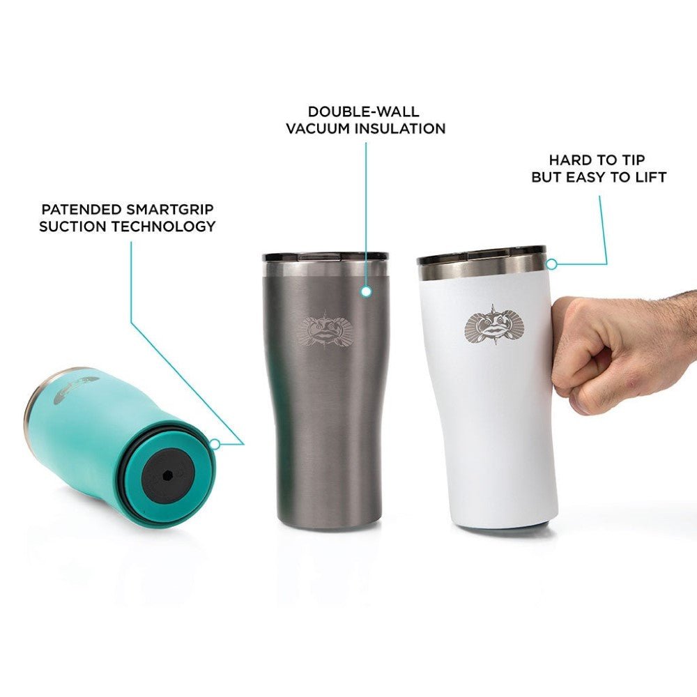 Toadfish Non - Tipping 20oz Tumbler - White - 4