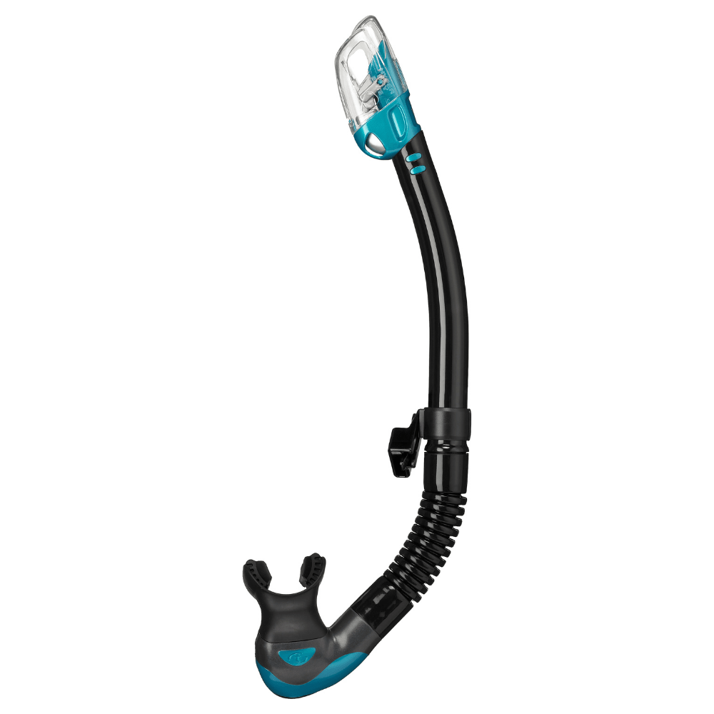 Tusa Hyperdry Elite II Snorkel - Black Ocean Green - 21