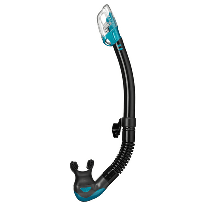 Tusa Hyperdry Elite II Snorkel - Black Ocean Green - 21