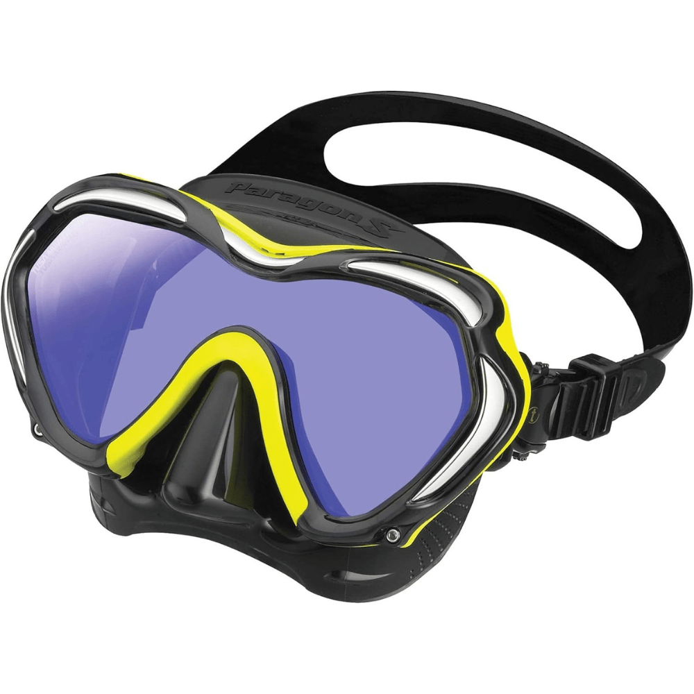 Tusa Paragon S Mask - Flash Yellow - 2