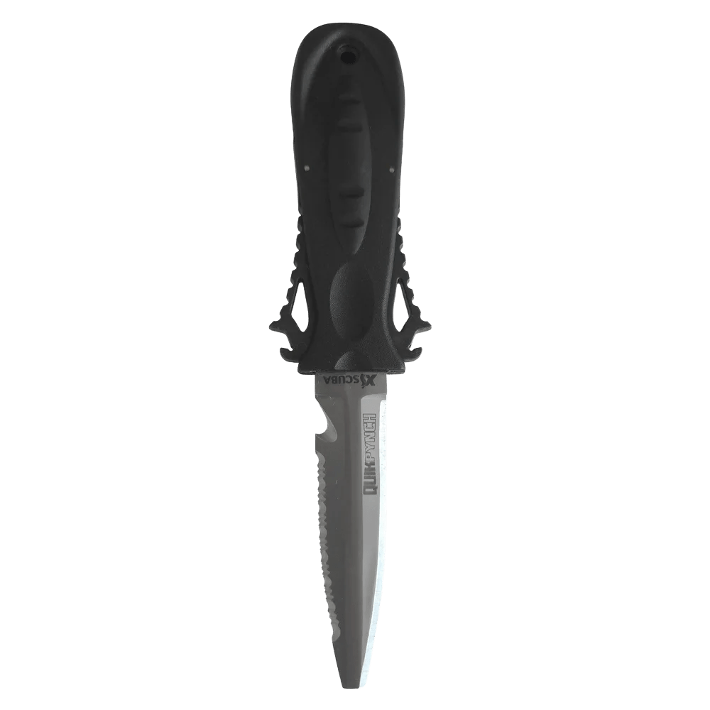 XS Scuba QuikPynch Knife Stainless - Gray - 1