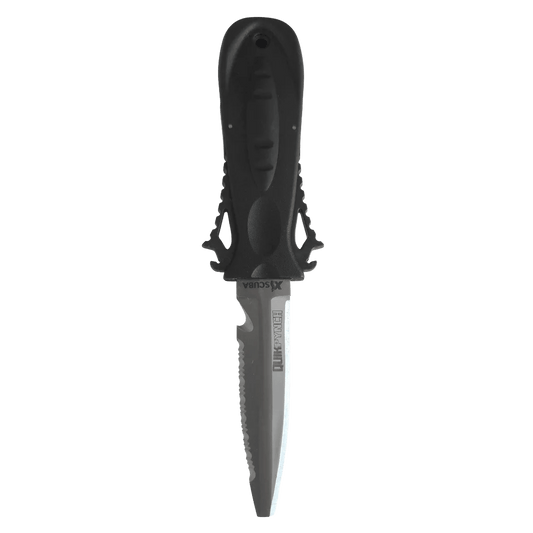 XS Scuba QuikPynch Knife Stainless - Gray - 1