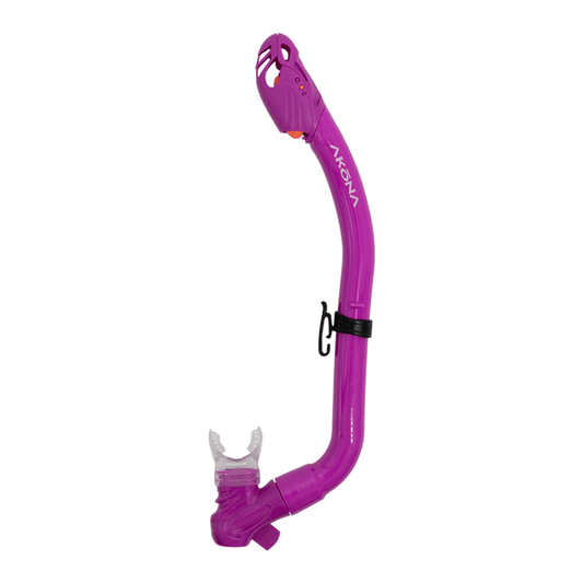 Akona Maui Jr Dry Snorkel - Magenta - 1