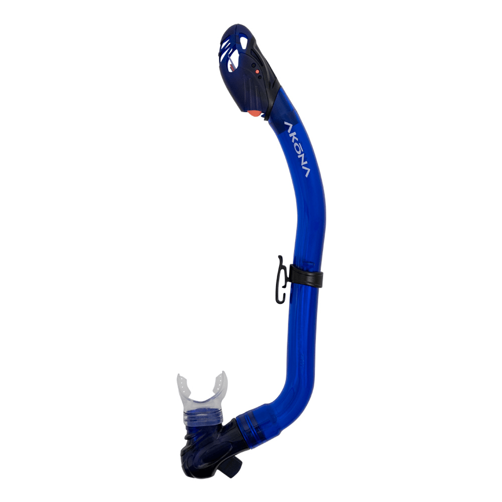 Akona Maui Jr Dry Snorkel - Blue - 4