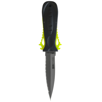 XS Scuba QuikPynch Knife Titanium - Yellow - 3
