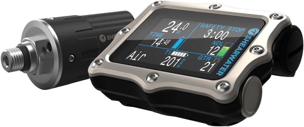 Shearwater Perdix 2 Computer With Swift Transmitter - Titanium W/Trans - 1