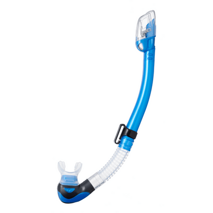Tusa Hyperdry Elite II Snorkel - Fish Tail Blue - 6