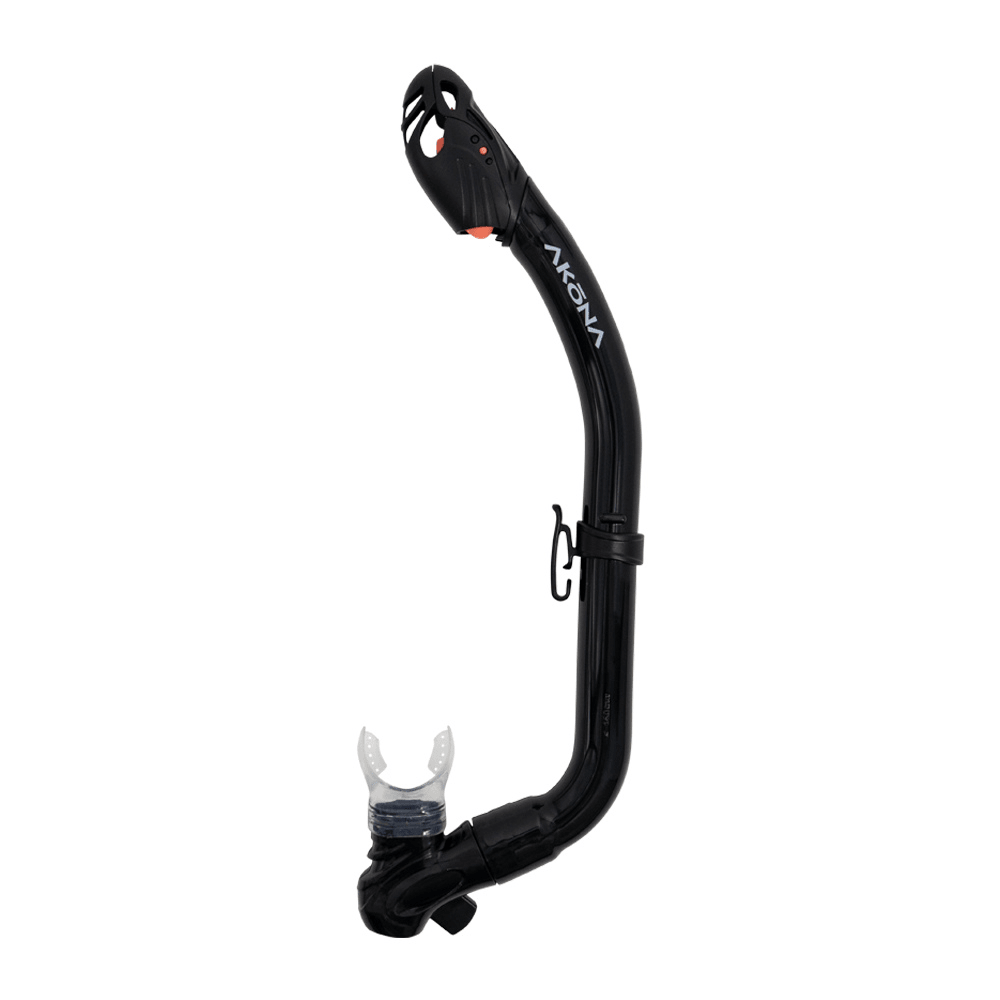 Akona Maui Jr Dry Snorkel - Black - 6