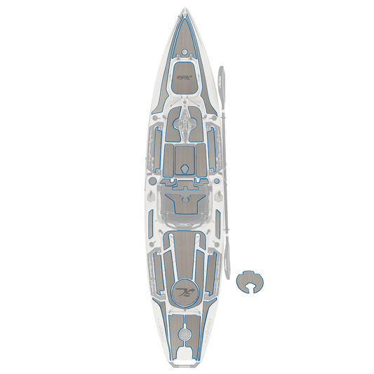 Hobie Outback 2019+ Complete Mat Kit - Blue - 1