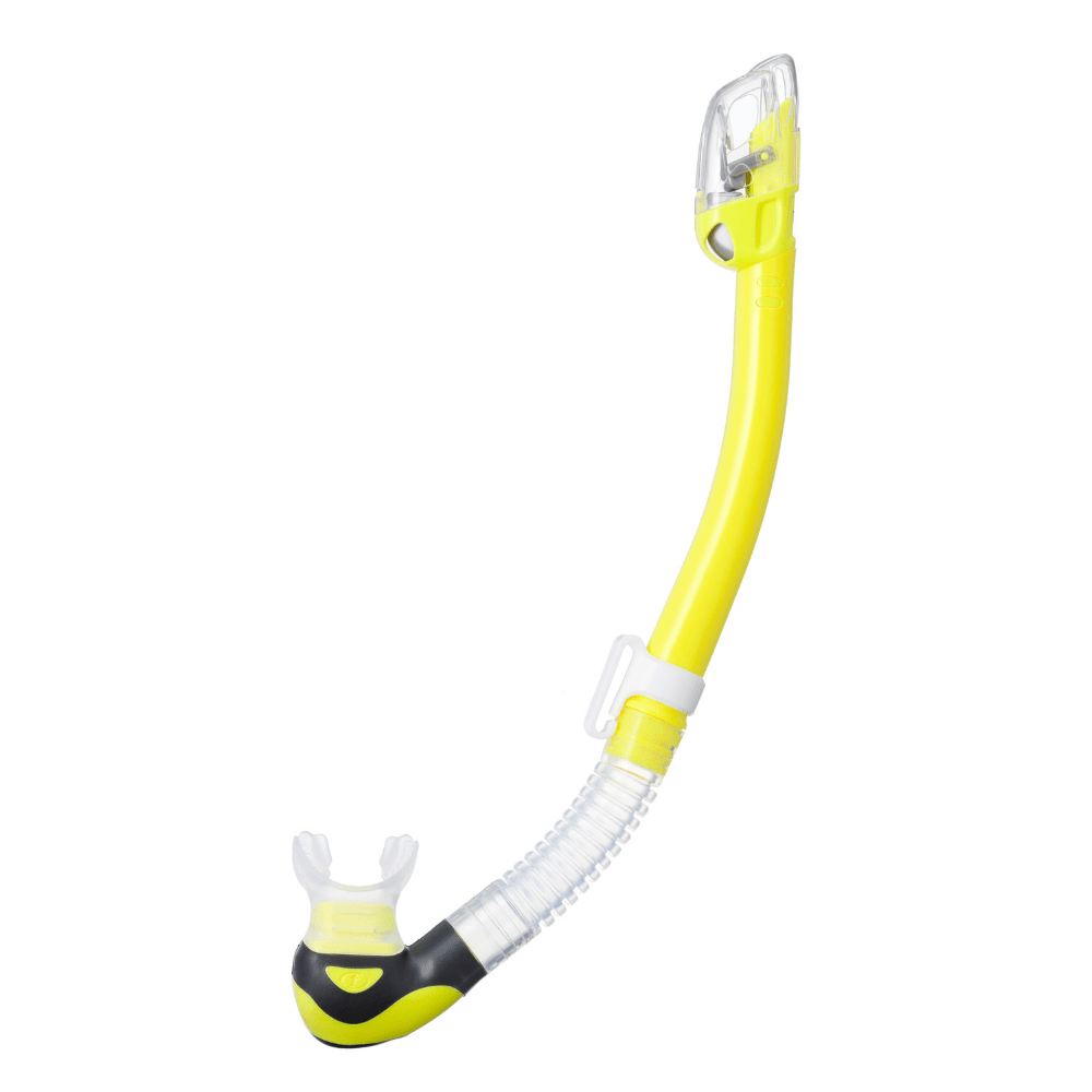 Tusa Hyperdry Elite II Snorkel - Flash Yellow - 7