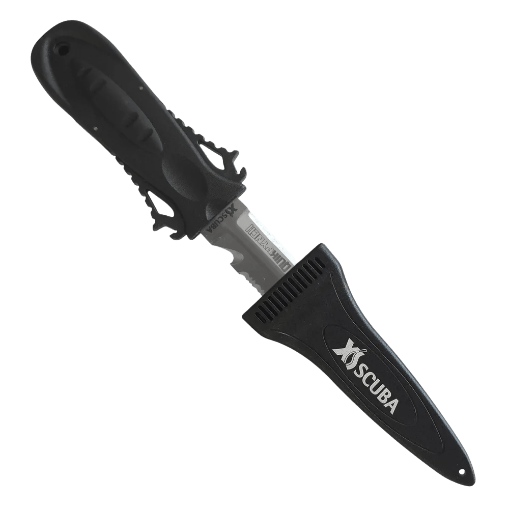XS Scuba QuikPynch Knife Stainless - Gray - 2