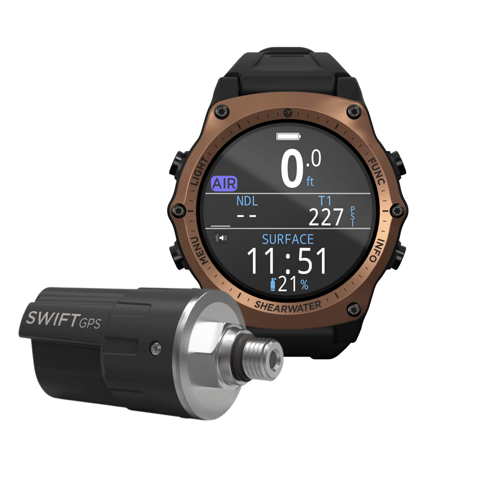 Shearwater Teric TX With Swift GPS Transmitter - Journey Edition - 3