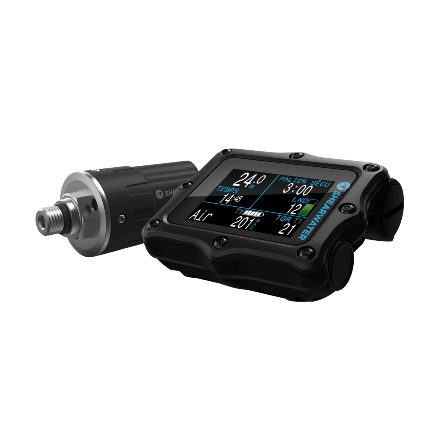 Shearwater Perdix 2 With Swift Transmitter - Black - 2
