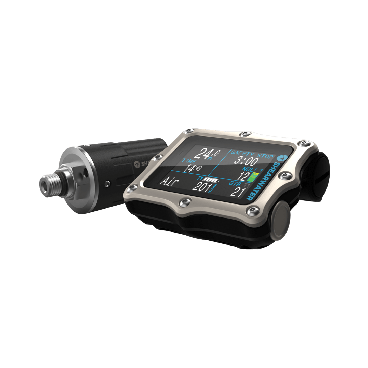 Shearwater Perdix 2 With Swift Transmitter - Titanium - 3