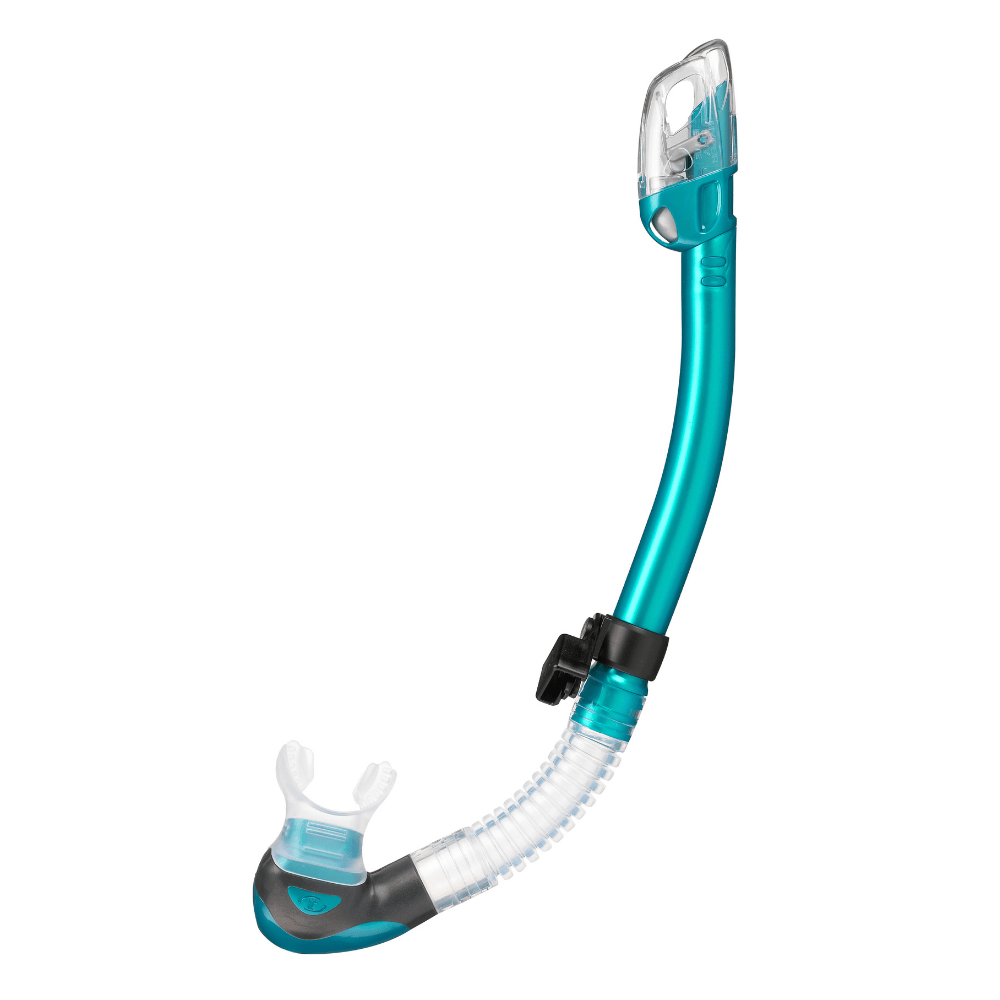 Tusa Hyperdry Elite II Snorkel - Ocean Green - 8