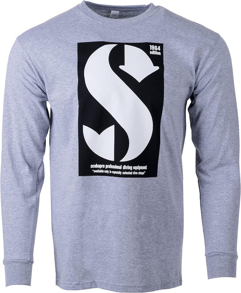 Scubapro Vintage Logo Long Sleeve T-Shirt - SM - 1