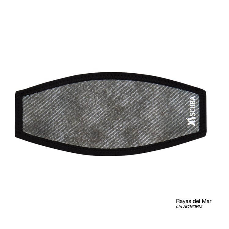 XS Scuba Neoprene Mask Strap Pad - Rayas del Mar - 4