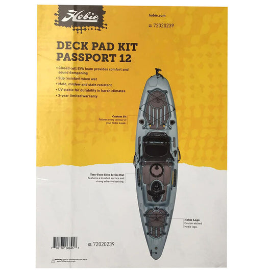 Hobie Passport 12 Deck Mat Kit