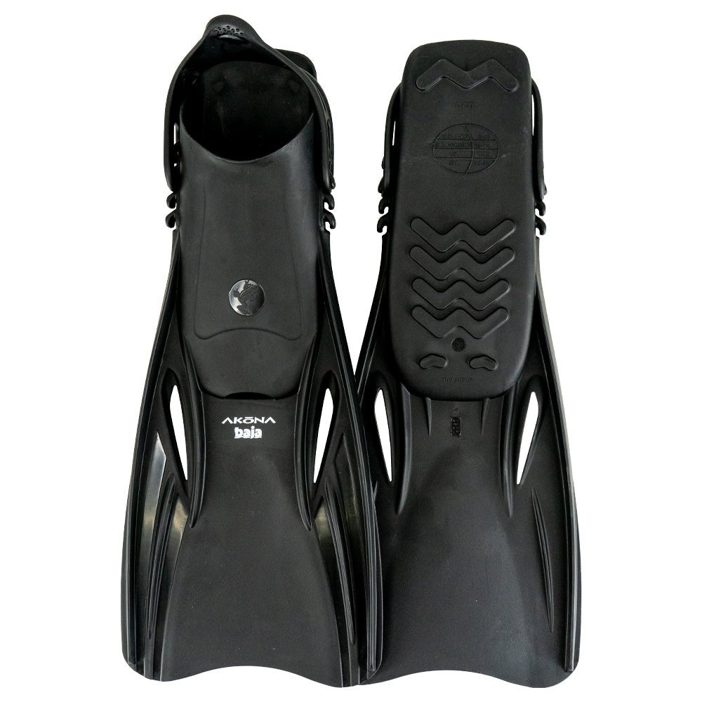 Akona Baja Jr. Fin - Black - 2