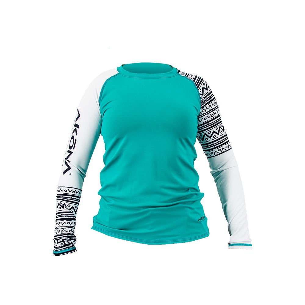 Akona Women's Sun Shirt - Long Sleeve - Magenta - 1