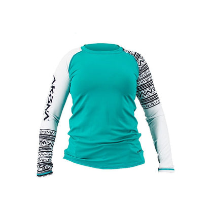 Akona Women's Sun Shirt - Long Sleeve - Magenta - 1