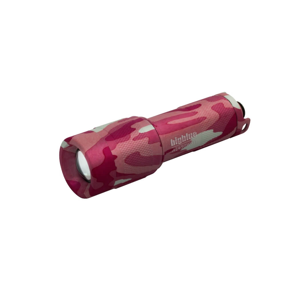 BigBlue 450 Lumen Wide Beam Dive Light - Pink camo - 3