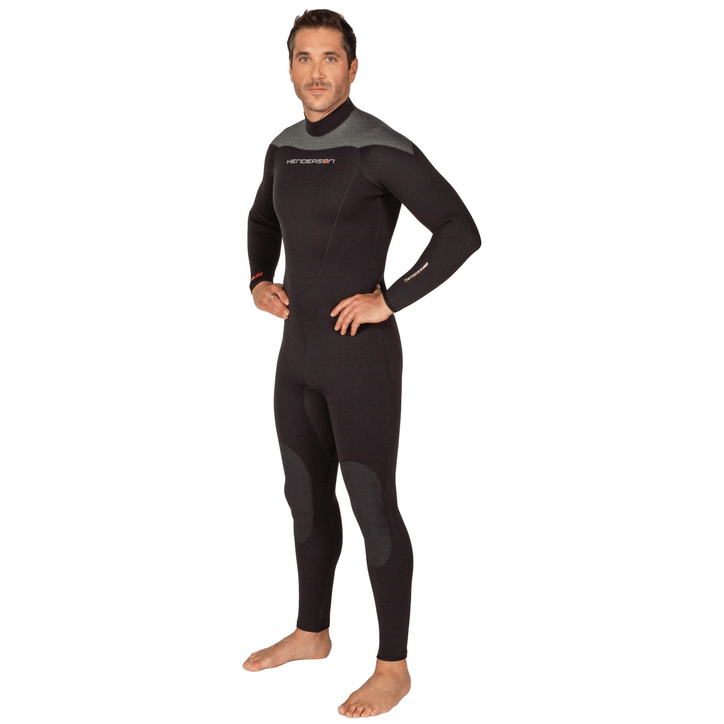 Henderson 3mm Mens Thermoprene Pro Wetsuit - Gray Heather - 4