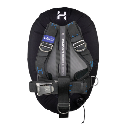 Halcyon Pro Single Wing Carbon Fiber Harness with Cinch (No Pockets or Backpad)