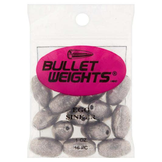 Bullet Weight Egg Sinkers - 3/4 oz - 1