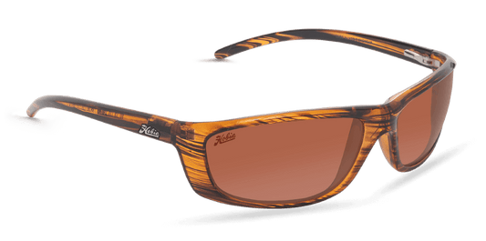 Hobie Eyewear Cabo Shiny Brown Wood Frame With Copper Lens