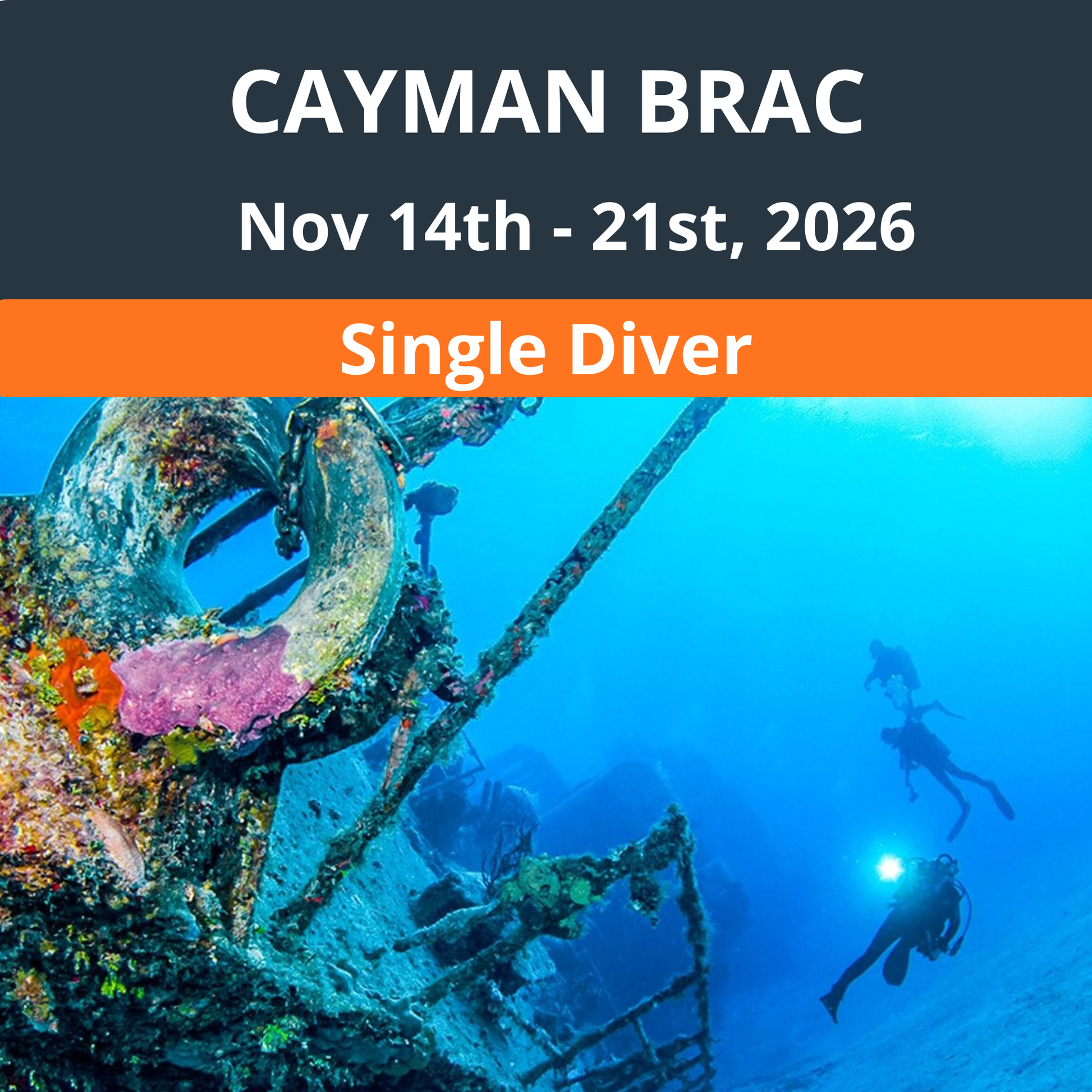 Cayman Brac Dive Vacation - Single Diver - 4