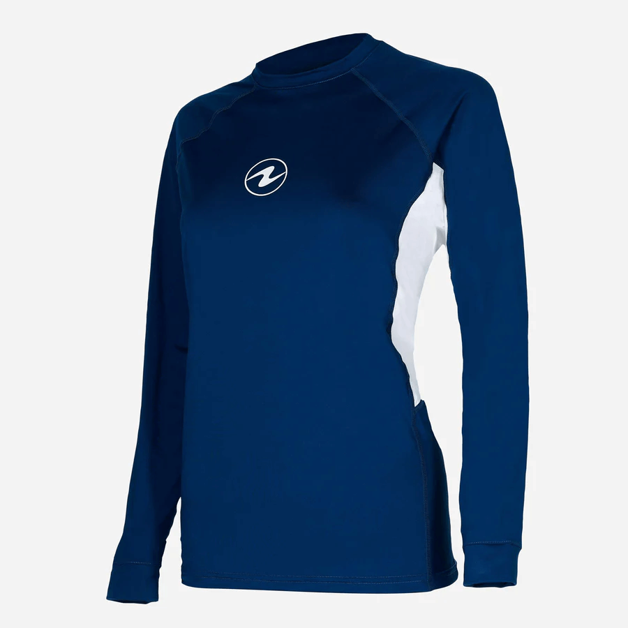 Aqualung Womens Long Sleeve Loose Fit Rashguard - XS - 1