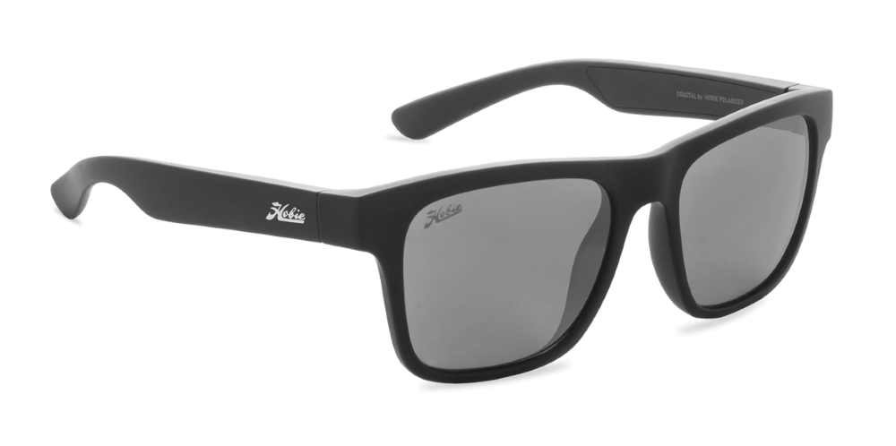 Hobie Eyewear Coastal Float Satin Black Frame With Flash Mirror Lens