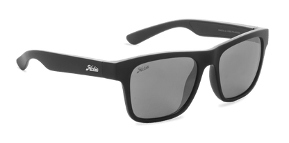 Hobie Eyewear Coastal Float Satin Black Frame With Flash Mirror Lens