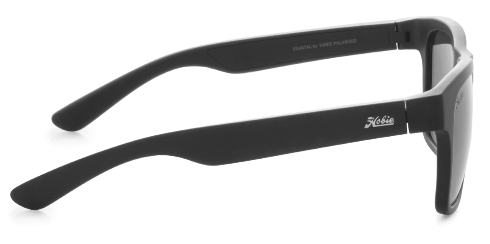 Hobie Eyewear Coastal Float Satin Black Frame With Flash Mirror Lens