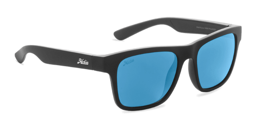 Hobie Eyewear Coastal Float Satin Black Frame With Cobalt Mirror Lens - 1