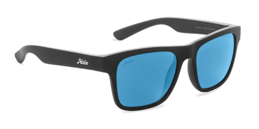 Hobie Eyewear Coastal Float Satin Black Frame With Cobalt Mirror Lens