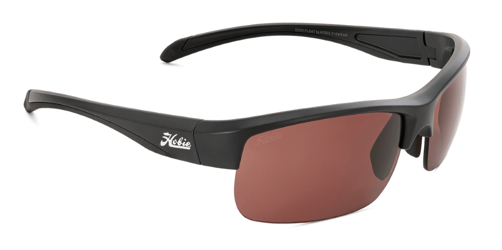 Hobie Eyewear Eddy Float Satin Black Frame With Polarized Copper Lens