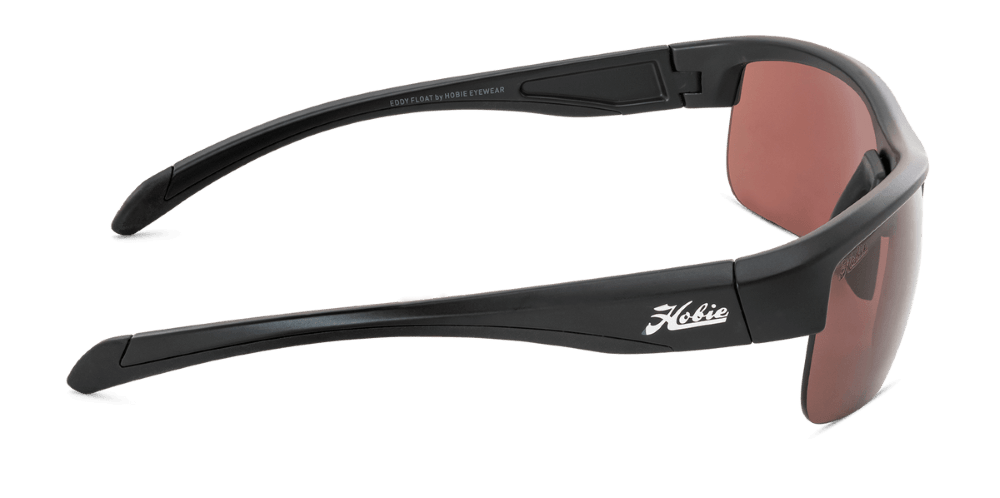 Hobie Eyewear Eddy Float Satin Black Frame With Polarized Copper Lens