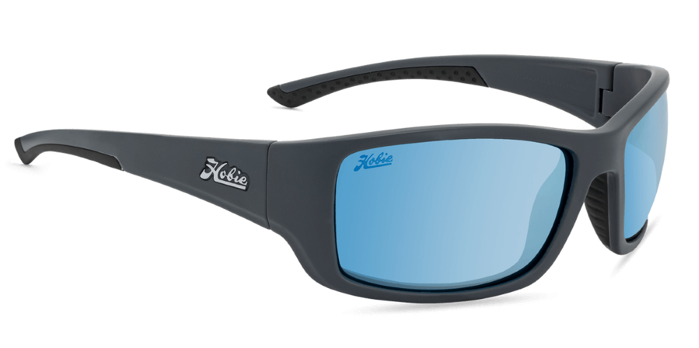 Hobie Eyewear Everglades Float Satin Grey Frame With Cobalt Lens