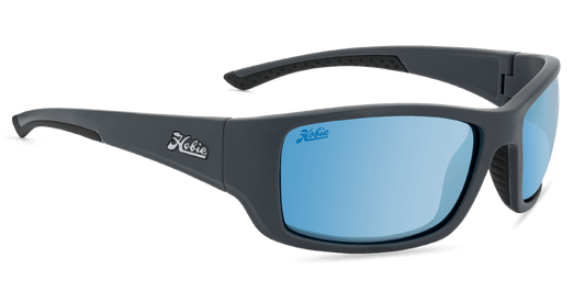 Hobie Eyewear Everglades Float Satin Grey Frame With Cobalt Lens