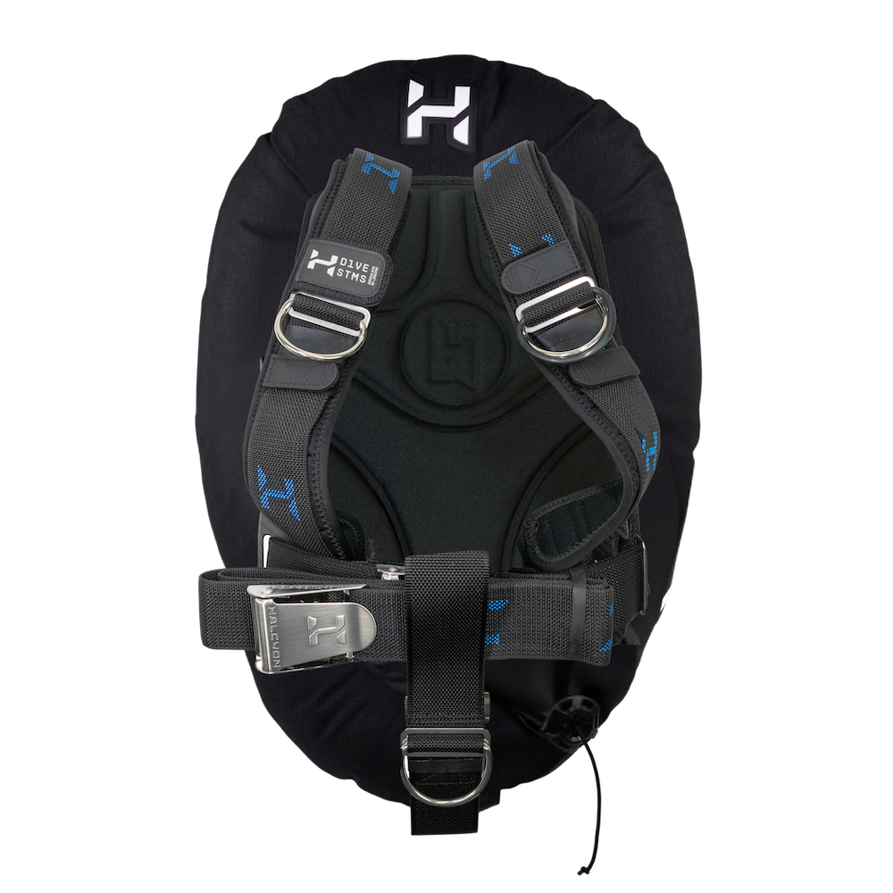 Halcyon Deluxe Single Wing SS Stainless Steel Harness with Padding and Cinch