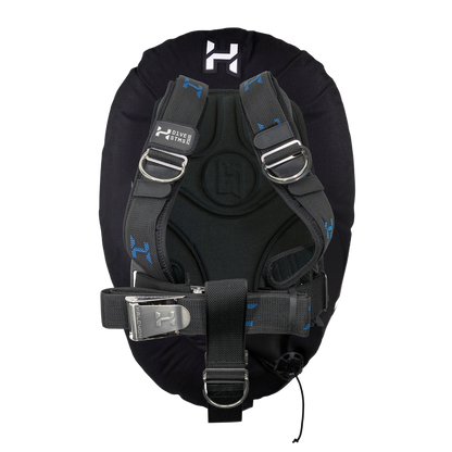 Halcyon Deluxe Single Wing SS Stainless Steel Harness with Padding and Cinch